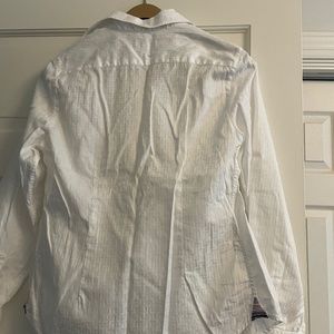 J McLaughlin jacquard blouse